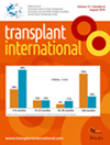 TRANSPLANT INTERNATIONAL雜志封面